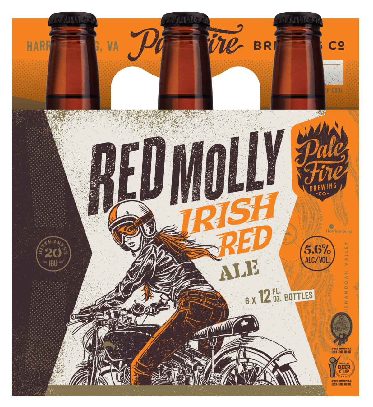 Afdrukken Leia identificatie Red Molly Irish Red Ale (12oz Bottle) | Pale Fire Brewing Company