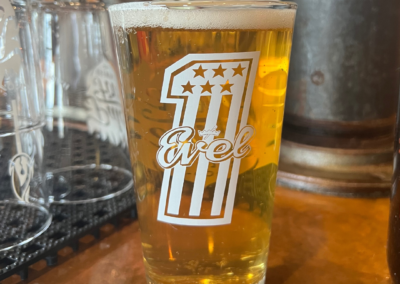 Evel One Pint Glass